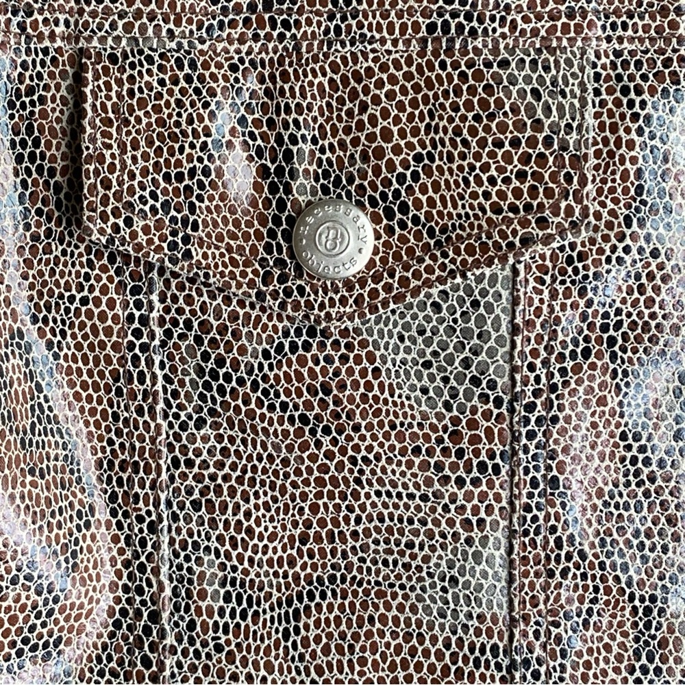 Necessary Objects Brown Leather Jacket - image 2